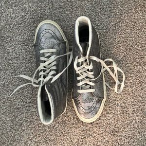 Metallic High top vans